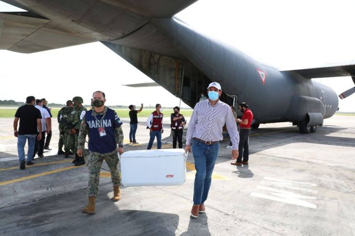 Llegan dosis para mayores de 18 años de Mérida; jornada inicia el 7 de septiembre